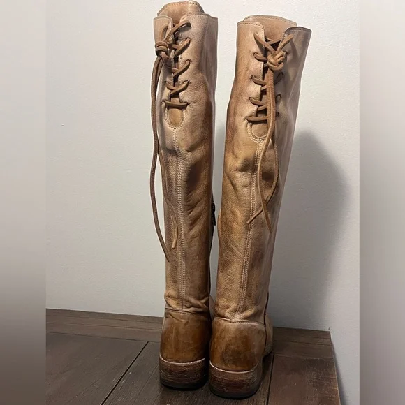 Bed Stu Manchester Knee High Boots Cobbler Series Womens size 6.5 - Picture 8 of 11